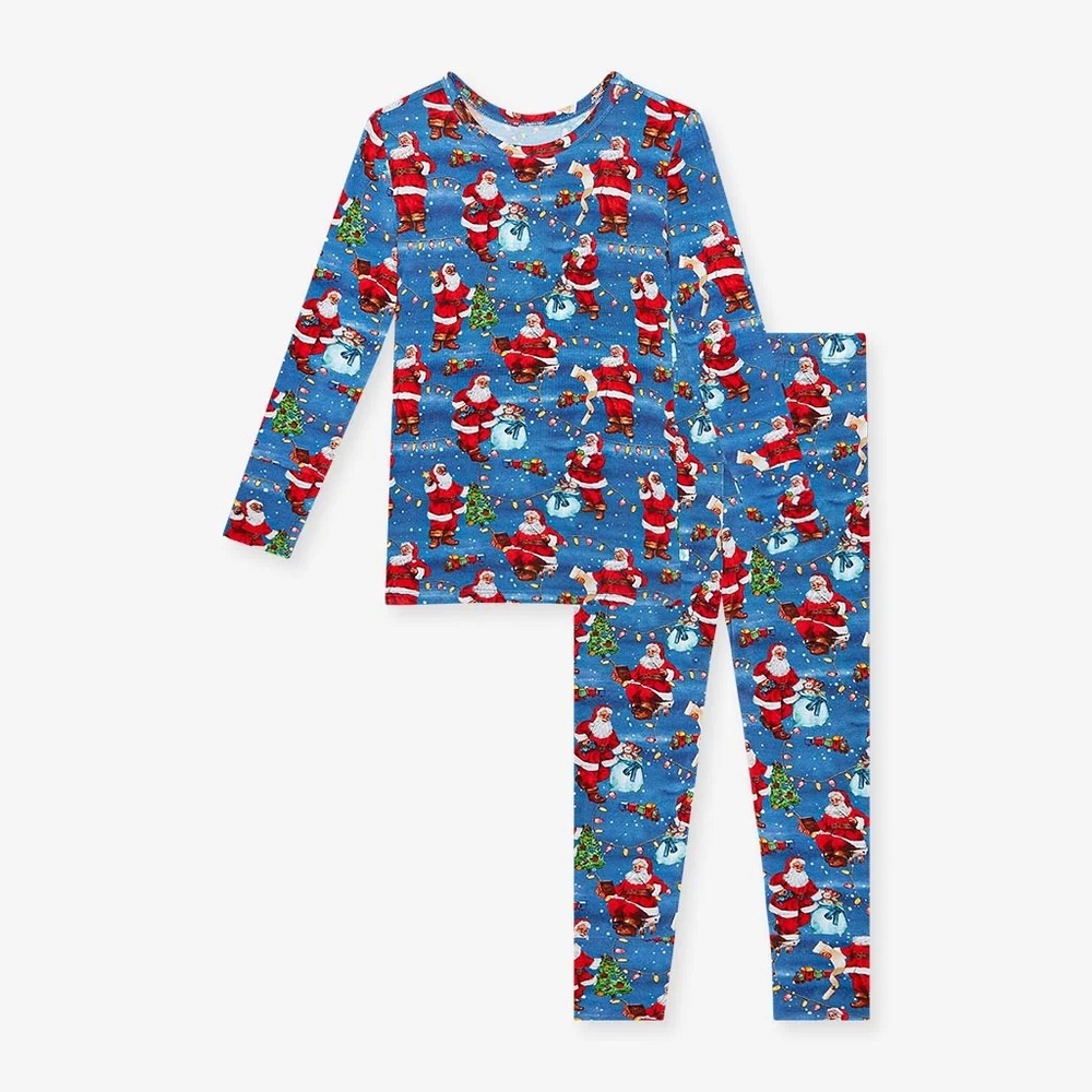 Posh Peanut Santa Claus Pajama Set - 3T/4T